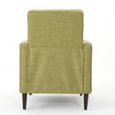 Mid-Century Modern Recliner With Button Tufted Waffle Stitch by HouseOfZazla