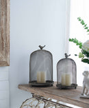 Set of 2 Ophira Sparrow Antique Candle Holders