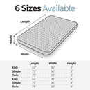 Memory Foam Camping Mattress, Portable Comfort With Water Resistant Cover