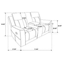 Slater - 2 Piece Reclining Sofa Set With Manual Recline by HouseOfZazla
