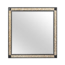 Lively - Mirror With Glitter Detail - Black by HouseOfZazla