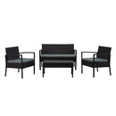 Noli - 4 Piece Outdoor Conversation Set by HouseOfZazla