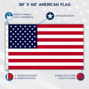 Liberty™ Nylon American Flag - Economy & Bulk Pricing | Made in USA