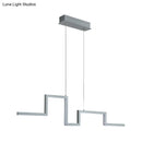 GobekUsa 31.5"/39" Linear Kitchen Island LED Pendant Light - Minimalistic Metal Design in Black/Grey, Warm/White