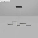 GobekUsa 31.5"/39" Linear Kitchen Island LED Pendant Light - Minimalistic Metal Design in Black/Grey, Warm/White