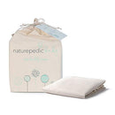 Naturepedic Organic Waterproof Crib Mattress Pad, Skin Friendly, Breathable & Absorbent Crib Mattress Protector - Removable Protector Pad for Baby and Toddler Beds - Fitted for Standard Baby Crib Size by TinyTreasures Baby Boutique
