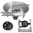 31-Inch Stainless Steel Commercial LPG Roaster Grill Oven For Chicken, Duck, And Turkey (SAK63597)