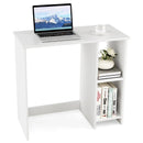 31.5 Inch Modern Home Office Desk with 2 Compartments by LJGDeals