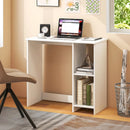 31.5 Inch Modern Home Office Desk with 2 Compartments by LJGDeals