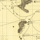 Vintage Map of Pima County, Arizona 1893