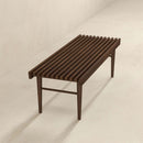 Mia - Bench - Dark Brown by HouseOfZazla