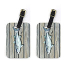 Fish Mullet Luggage Tag