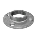 2 in. Black Floor Flange by PIPE DECOR