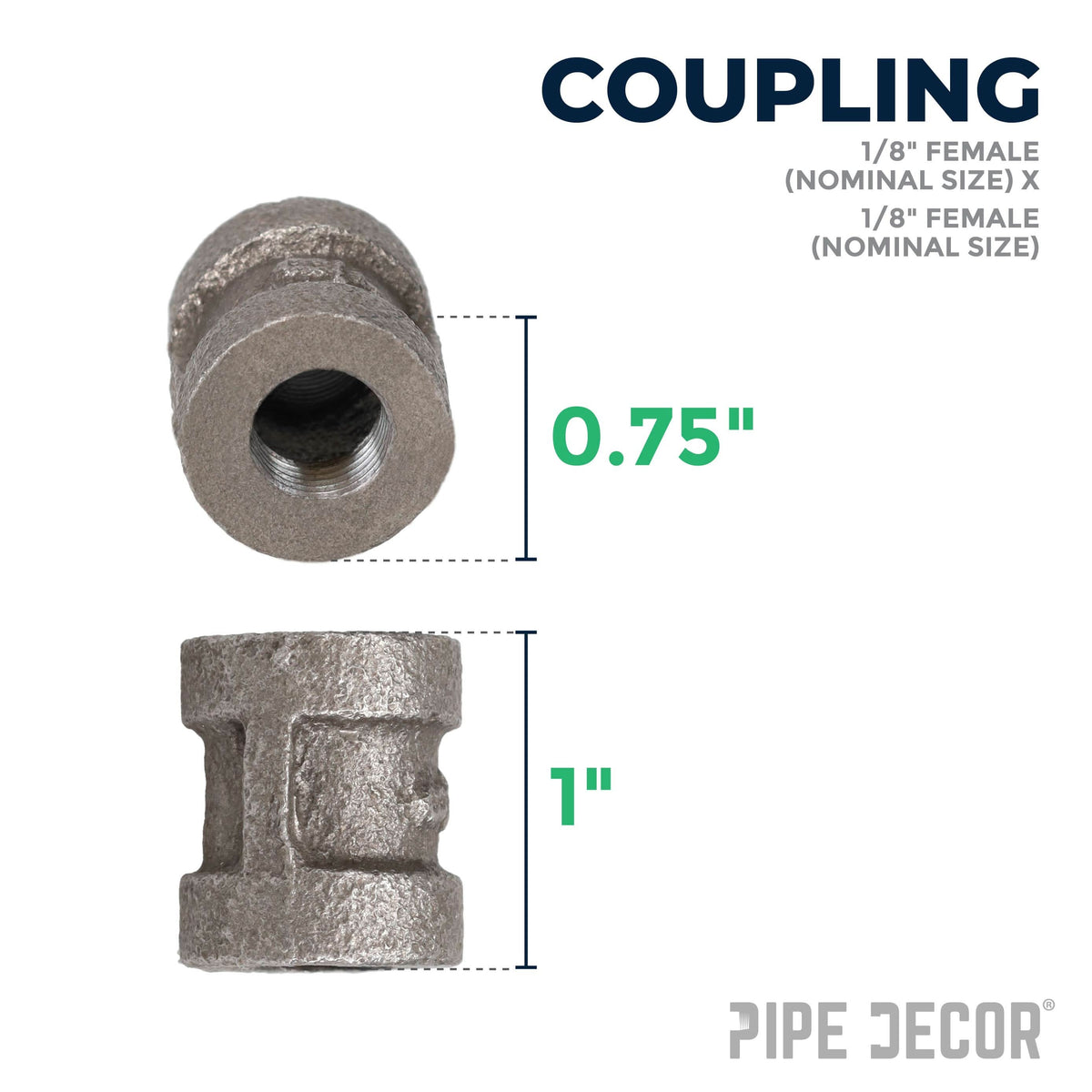 1/8 in. Black Coupling, photo 2 of 7