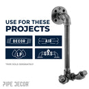 1/8 in. Black 45 Degree Street Elbow