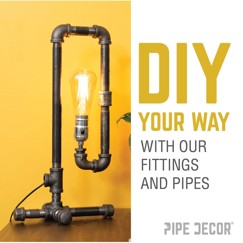 1 in. x 3/4 in. x 1/2 in. Black Reducing Tee