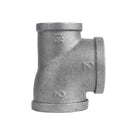 2 in. x 1 1/2 in. x 2 in. Black Reducing Tee