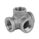 1/2 in. Black Side Outlet Tee by PIPE DECOR
