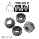 1 1/4 in. x 1/2 in. Black Bushing