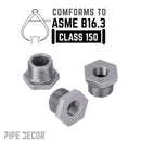 1/2 in. x 1/4 in. Black Bushing