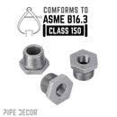 1/2 in. x 1/4 in. Black Bushing