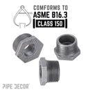 2 in. x 1 1/4 in. Black Bushing