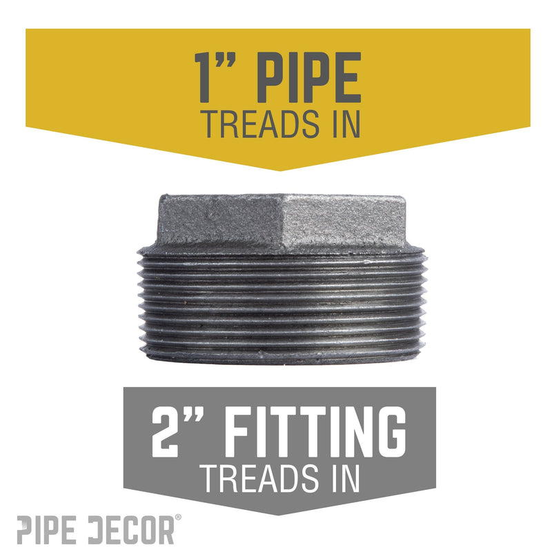 2 in. x 1 in. Black Bushing, photo 2 of 8