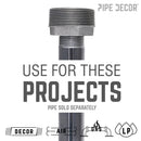 2 in. x 3/4 in. Black Bushing