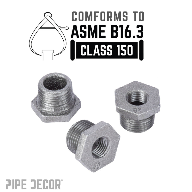 3/4 in. x 1/2 in. Black Bushing