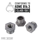 3/4 in. x 3/8 in. Black Bushing