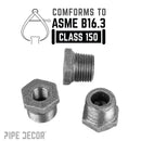 3/8 in. x 1/8 in. Black Bushing