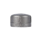 1 1/4 in. Black Cap by PIPE DECOR