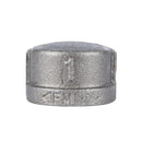 1 in. Black Cap by PIPE DECOR