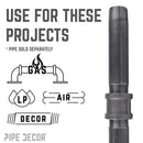 3/4 in. Black Coupling