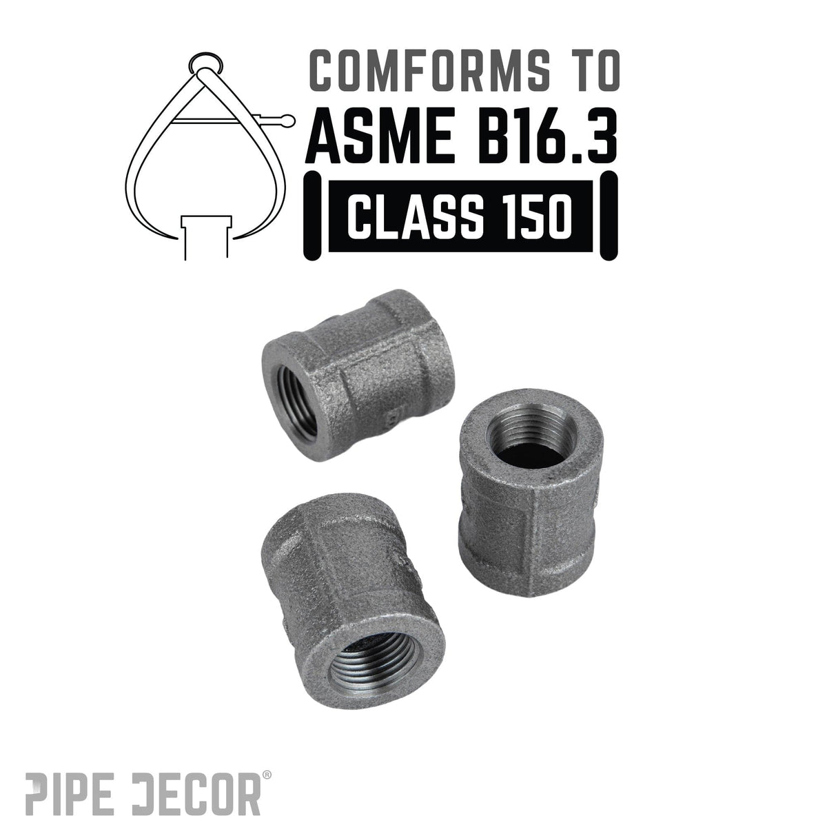 3/8 in. Black Coupling, photo 4 of 7