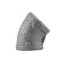 1 1/4 in. Black 45 Degree Elbow