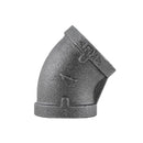 1 in. Black 45 Degree Elbow