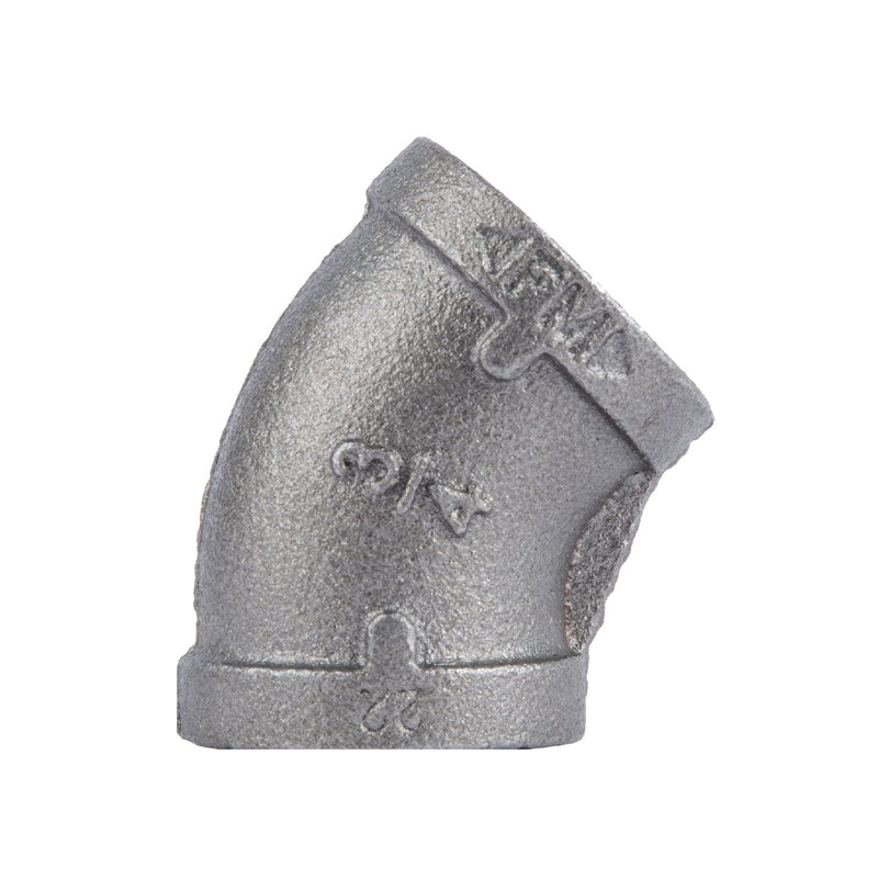 3/4 in. Black 45 Degree Elbow