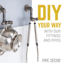 3/4 in. Black 45 Degree Elbow