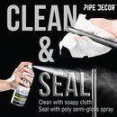 3/8 in. Black 45 Degree Elbow by PIPE DECOR