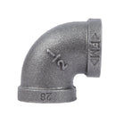 1/2 in. Black 90 Degree Elbow by PIPE DECOR