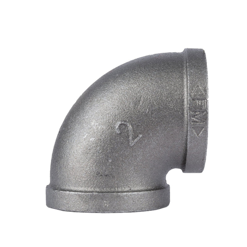 2 in. Black 90 Degree Elbow