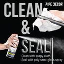 2 in. Black 90 Degree Elbow by PIPE DECOR