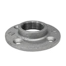 1 1/2 in. Black Floor Flange by PIPE DECOR
