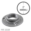 1 in. Black Mini Flange