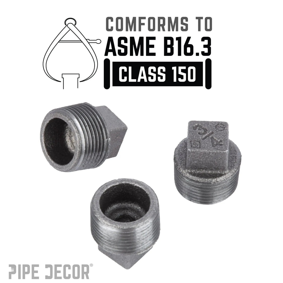 3/4 in. Black Plug, photo 4 of 7