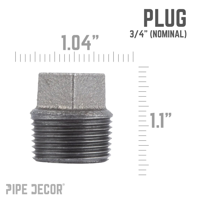 3/4 in. Black Plug, photo 2 of 7
