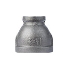 1 1/2 in. x 3/4 in. Black Reducing Coupling by PIPE DECOR