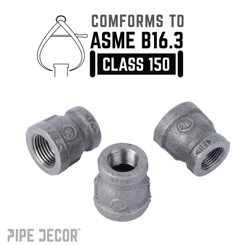 1/2 in. x 3/8 in. Black Reducing Coupling, photo 4 of 8