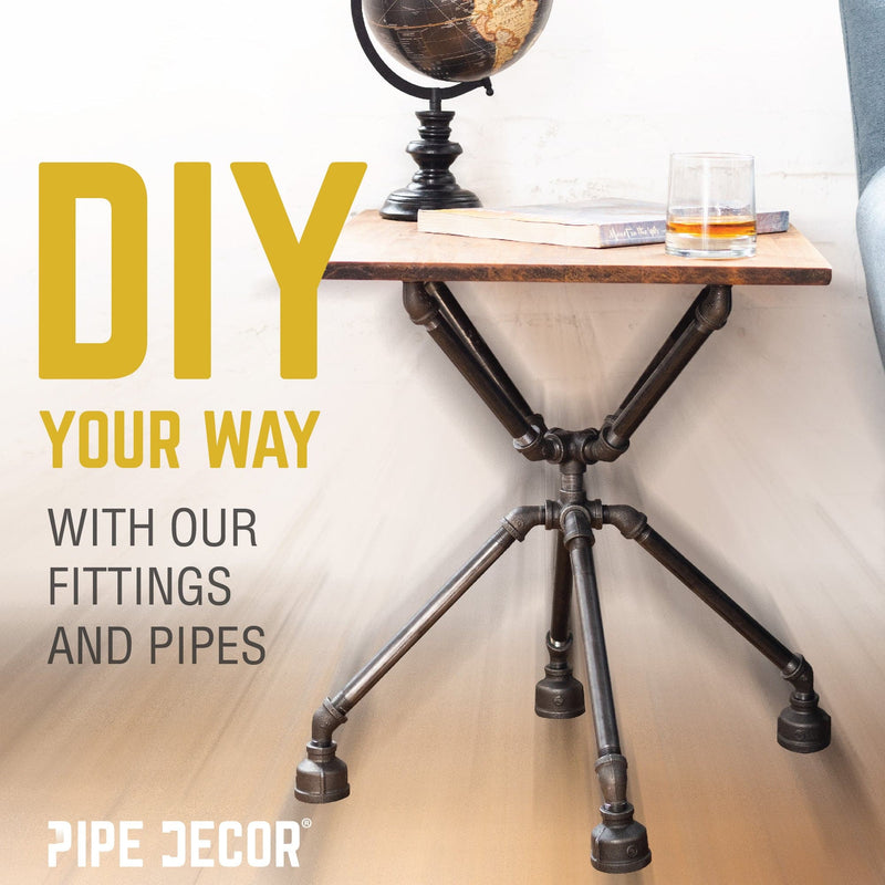 3/4 in. x 1/2 in. Black Reducing Elbow